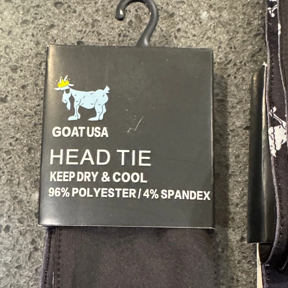 NWT GOAT USA Head Tie